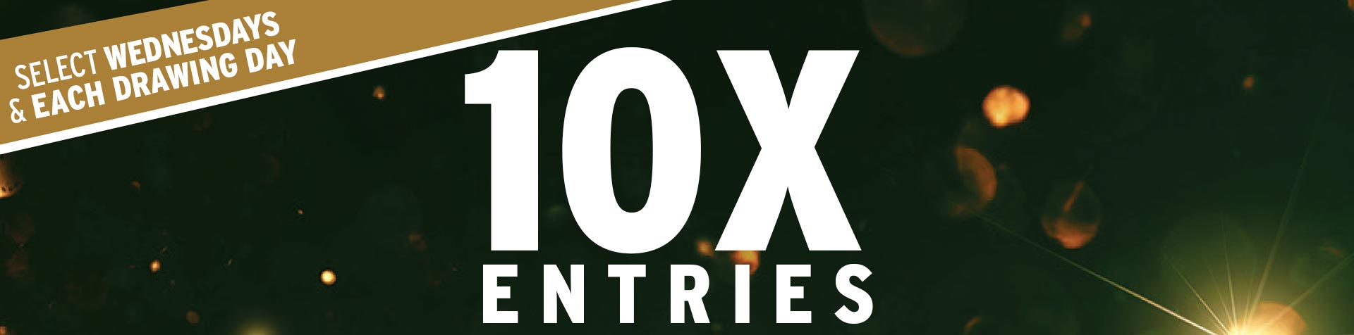 Promotion - 10X Entries – January 2025