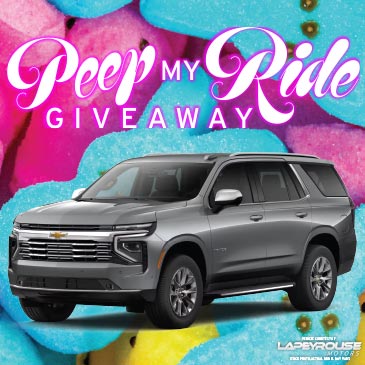 Peep my Ride Giveaway