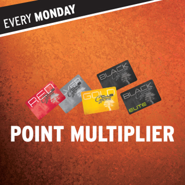 Multiply your points Mondays in November